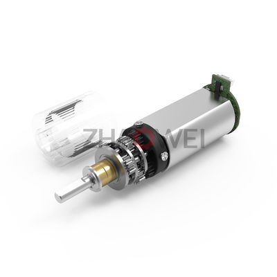 6VDC Encoder Micro Gear Motor 218rpm Brushless للبوابات الأوتوماتيكية
